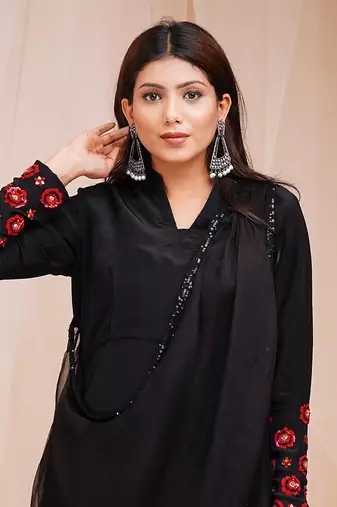 JET BLACK DRESS