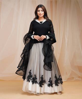 JET BLACK SKIRT SET 1