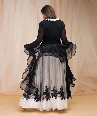 JET BLACK SKIRT SET 4