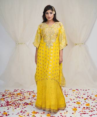 AUREOLIN YELLOW KAFTAAN 1