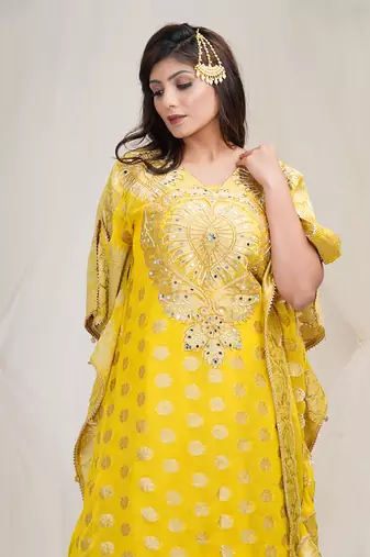 AUREOLIN YELLOW KAFTAAN
