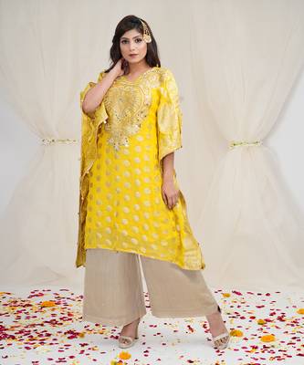 AUREOLIN YELLOW KAFTAAN 1