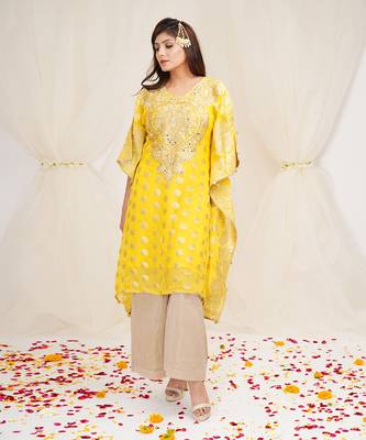 AUREOLIN YELLOW KAFTAAN 2