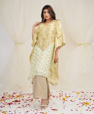 TEA GREEN KAFTAAN 2