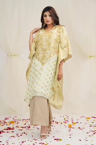 TEA GREEN KAFTAAN