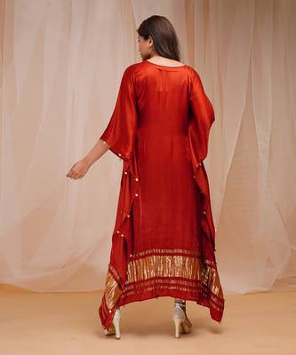 RUST RED KAFTAAN 4