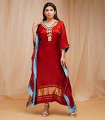 RUST RED KAFTAAN