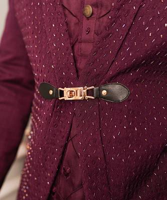 Puple Shad Indowestern 7