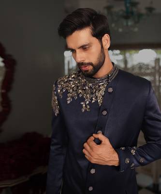 Blue Valmi Indowestern Set 4