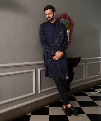 Blue Jataya Indowestern Set 3