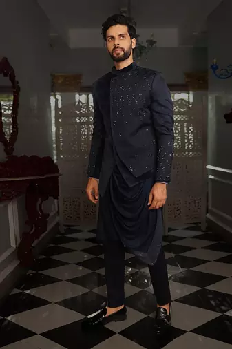 Blue Nil Indowestern Set