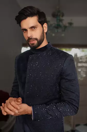 Blue Nil Indowestern Set