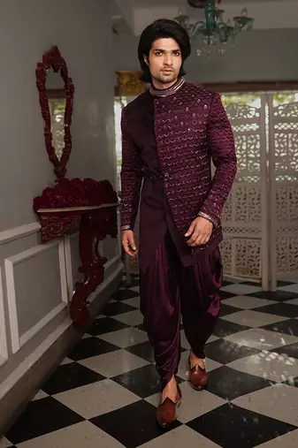 Wine Kewat Indowestern Set