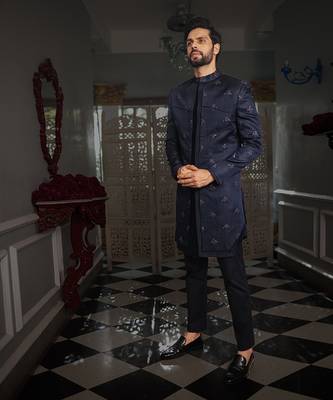 Blue Kriya Indowestern Set 3