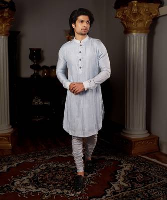 Blue Sharatha Kurta Set 2