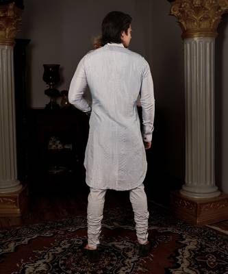 Blue Sharatha Kurta Set 4