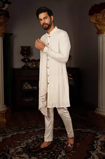 White Alya Kurta Set