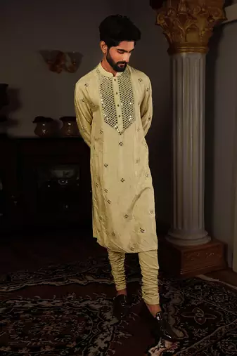 Green Bal Kurta