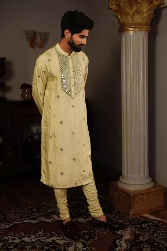 Green Bal Kurta