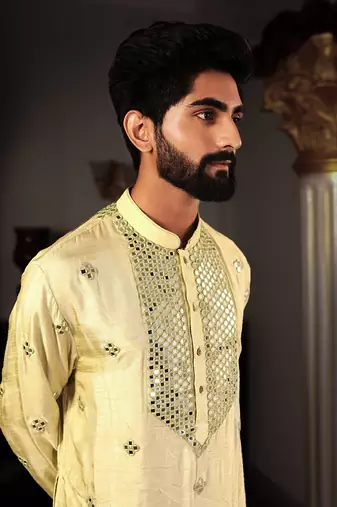Green Bal Kurta