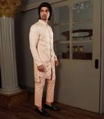Peach Seri Kurta Set