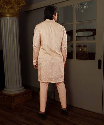 Peach Seri Kurta Set 4