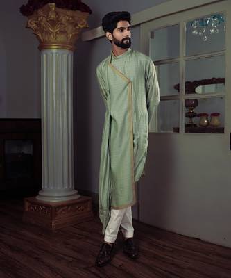 Green Trishti Kurta Set 1