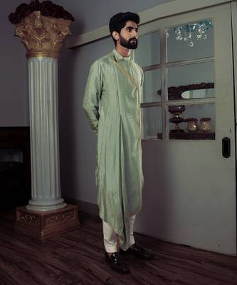 Green Trishti Kurta Set 2