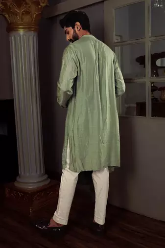 Green Trishti Kurta Set