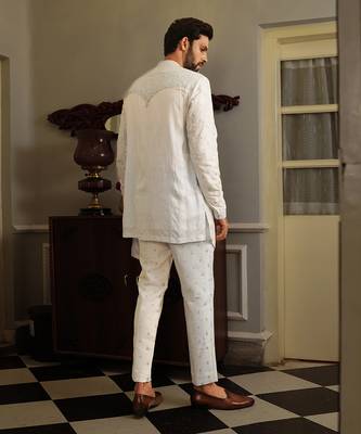 Blue Kirtti Kurta Set 4