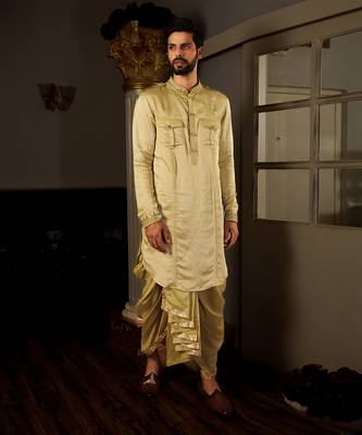 Green Keyshi Kurta Set 1