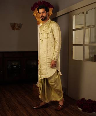 Green Keyshi Kurta Set 2