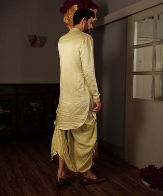 Green Keyshi Kurta Set 3