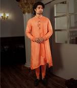Peach Osh Kurta Set