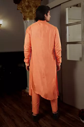 Peach Osh Kurta Set