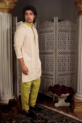 Green Malya Kurta Set