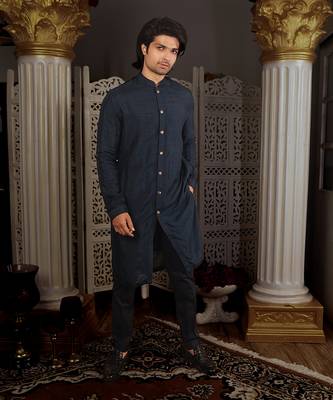 Blue Ramalya Kurta Set 2