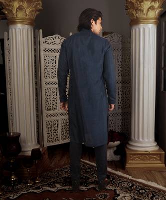 Blue Ramalya Kurta Set 3
