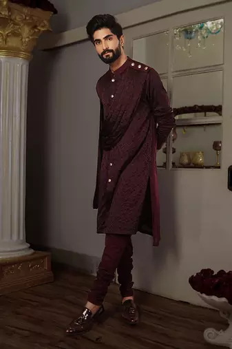 Purple Trish Kurta Set