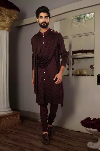 Purple Trish Kurta Set