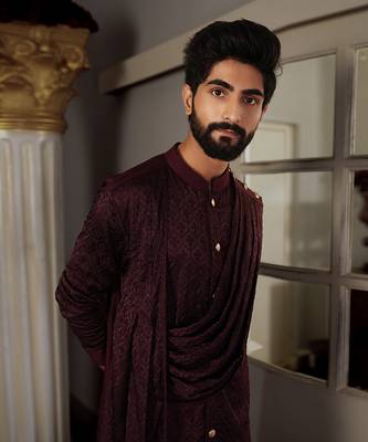 Purple Trish Kurta Set 5