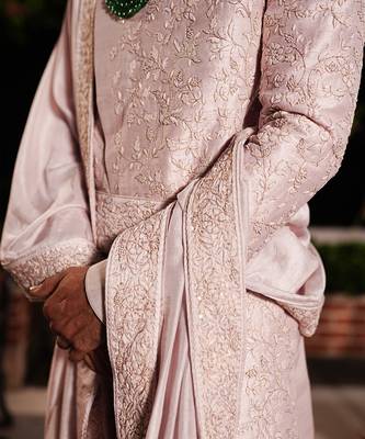 Lavender Bharata Sherwani Set 8