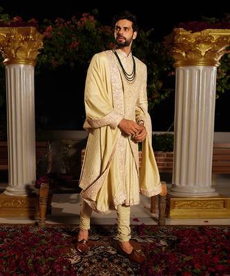 Green Arjun Sherwani Set 5