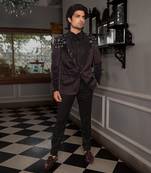 Black Artha Tuxedo Set