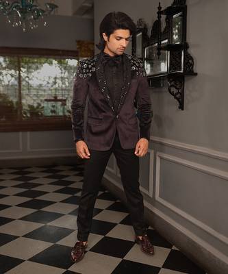 Black Artha Tuxedo Set 2
