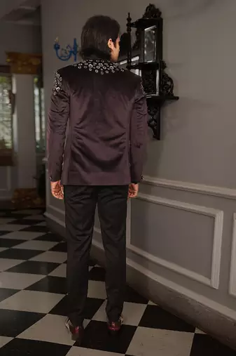 Black Artha Tuxedo Set