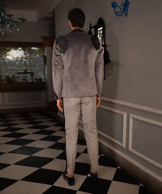 Grey Vali Tuxedo Set 9