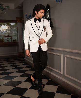 White Rish Tuxedo Set 2