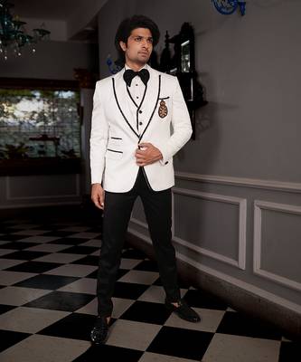 White Rish Tuxedo Set 3