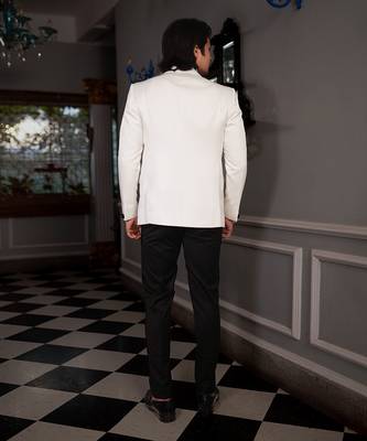 White Rish Tuxedo Set 4